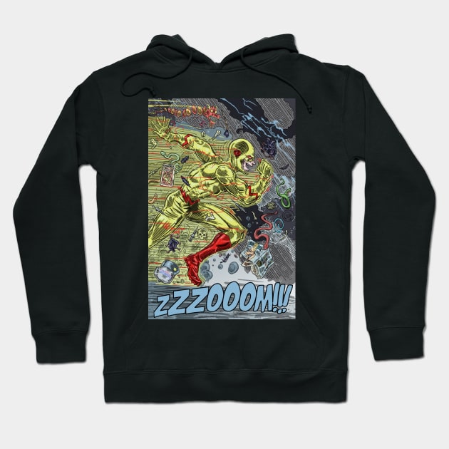 Reverse Flash Hoodie by Rudeman